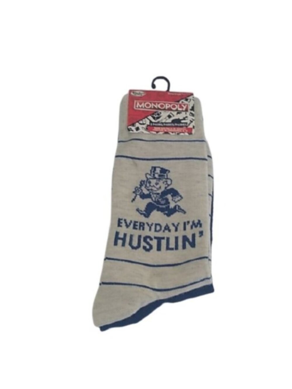 Men's MONOPOLY Rich Uncle Pennybags Socks, 2 pair